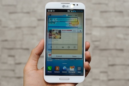 “Hàng khủng” LG Optimus G Pro xuất hiện tại TPHCM - 3 Optimus G Pro là chiếc điện thoại mạnh mẽ nhất của LG vừa được trưng bày tại MWC 2013.