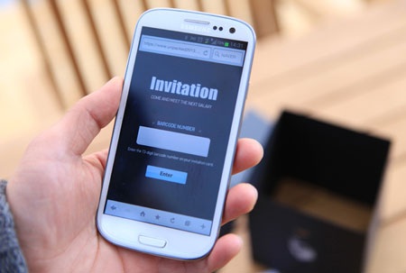 Samsung phát thư mời ra mắt Galaxy S IV ngày 14/3 - 2 Thư mời tham dự lễ ra mắt Galaxy S IV đã được phát đi.