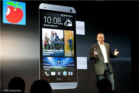 Smartphone mạnh nhất HTC One sẽ bán tại VN vào cuối tháng 3 - 1 HTC One được đánh giá cao ở thiết kế ấn tượng và cấu hình mạnh mẽ.