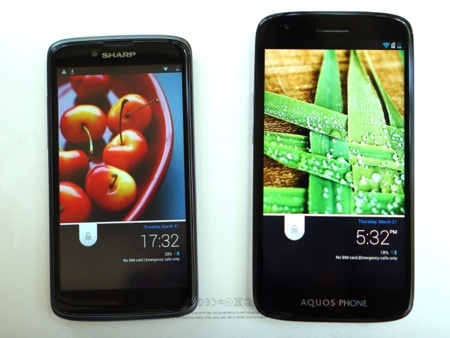 Sharp tiết lộ kế hoạch gia nhập thị trường smartphone tại Việt Nam - 1 Hai sản phẩm Aquos SH930W và SH631W đều sử dụng hệ điều hành Android 4.0