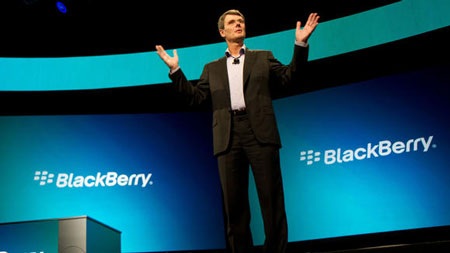 BlackBerry thờ ơ với phân khúc smartphone giá rẻ - 1 CEO Thorsten Heins của BlackBerry