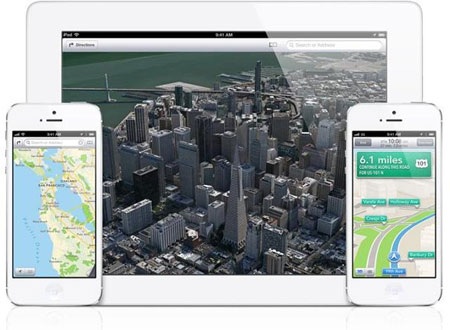 Apple thuê người để sửa lỗi “thảm hoạ” bản đồ iOS Maps - 1 Apple quyết tâm cải tiến hệ thống bản đồ Maps trên iOS.