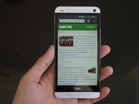 HTC One đầu tiên xuất hiện tại Việt Nam