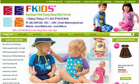 Kinh doanh trực tuyến trong thời kinh tế khó khăn - 1 Website: fkids.vn