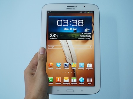 Đánh giá máy tính bảng Samsung Galaxy Note 8