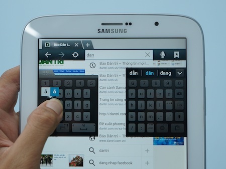 Đánh giá máy tính bảng Samsung Galaxy Note 8