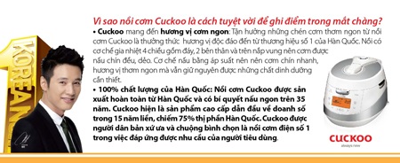 Tuyệt chiêu ghi điểm trong mắt chàng - 3 Bày tỏ yêu thương bằng những bữa ăn ngon từ ngày 7/6 đến 2/8
tại