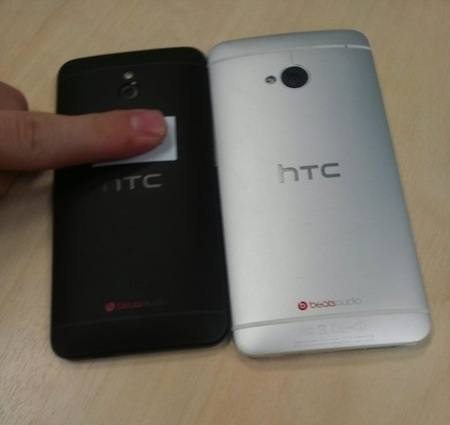 Hình ảnh HTC One mini xuất hiện, giá gần 11 triệu đồng - 2 Vẫn có thiết kế vỏ nhôm nguyên khối.
