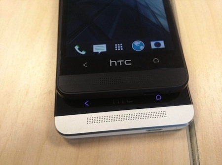 Hình ảnh HTC One mini xuất hiện, giá gần 11 triệu đồng - 3 HTC One mini mỏng hơn so với đàn anh.