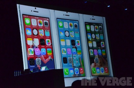 Giao diện iOS 7 đẹp, ấn tượng với thiết kế đơn giản nhưng màu sắc trẻ trung.