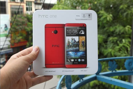 Đập hộp HTC One màu đỏ đặc biệt tại Việt Nam - 2 Khôi Linh
