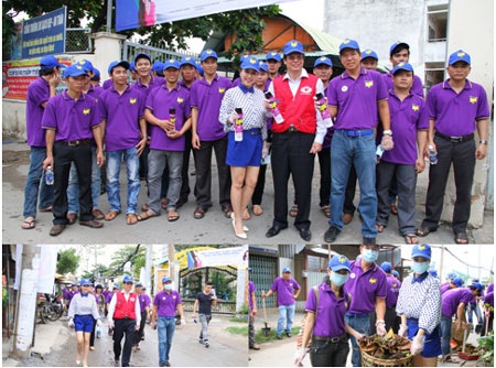 Ốc Thanh Vân tích cực… diệt muỗi phòng bệnh - 1 Ốc Thanh Vân tích cực… diệt muỗi phòng bệnh