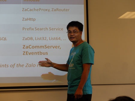 Ứng dụng nhắn tin Zalo tham gia Barcamp 2013 - 2 Ngày hội Barcamp thu hút nhiều bạn trẻ tham dự