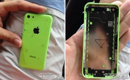 Nhà máy Foxconn làm rò rỉ bộ vỏ nhựa của iPhone giá rẻ - 1 Hình ảnh bộ vỏ của iPhone giá rẻ xuất hiện với màu sắc trẻ trung