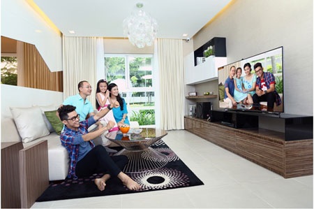 Bí quyết gắn kết gia đình cùng Samsung F8000