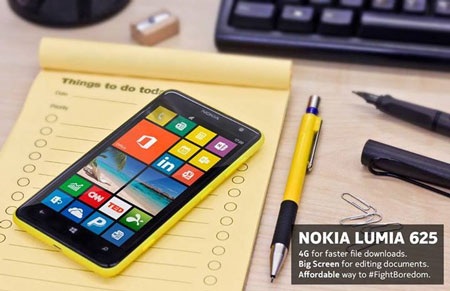 MS Office cùng dung lượng lưu trữ trên Skydrive lên đến 7GB hiện diện trên Nokia Lumia 625