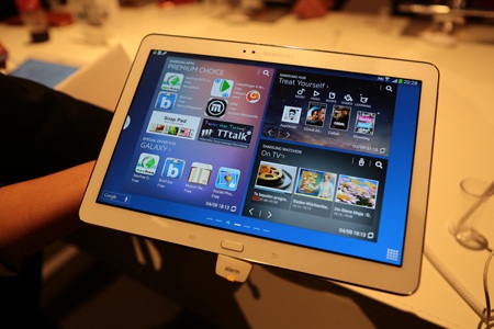 Samsung ra mắt Galaxy Note 10.1 phiên bản mới với màn hình siêu nét - 1 Khôi Linh, T.Thủy