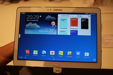 Samsung ra mắt Galaxy Note 10.1 phiên bản mới với màn hình siêu nét - 2 Khôi Linh, T.Thủy