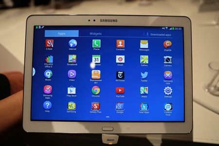 Samsung ra mắt Galaxy Note 10.1 phiên bản mới với màn hình siêu nét - 3 Khôi Linh, T.Thủy