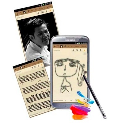 Những hình ảnh thú vị của Galaxy Note 2 năm qua