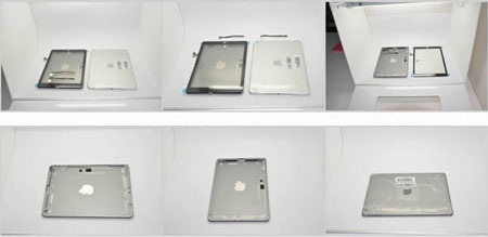 Lộ chi tiết thiết kế mặt lưng của iPad 5 - 2 Hình ảnh iPad 5 do Sonny Dickson công bố.