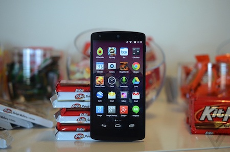 LG Nexus 5 ra mắt với cấu hình “khủng”, chạy Android 4.4 KitKat - 8 Android 4.4 KitKat cũng được Google chính thức ra mắt đồng thời với điện thoại Nexus 5.