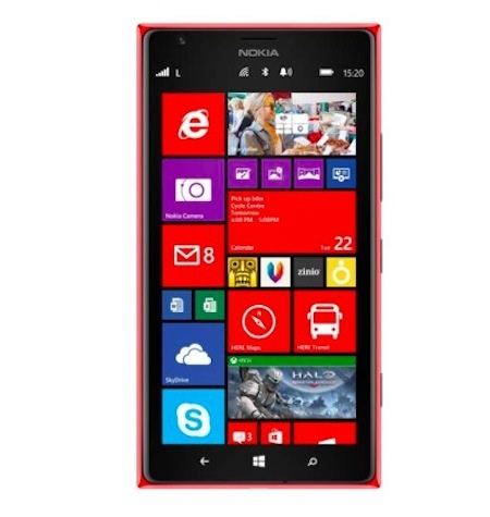 Màn hình Lumia 1520 được mở rộng thêm cột hiển thị thứ 3