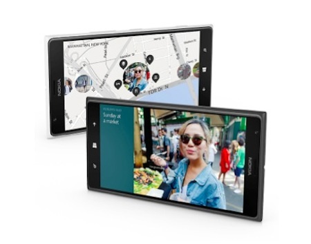 Màn hình Lumia 1520 được mở rộng thêm cột hiển thị thứ 3