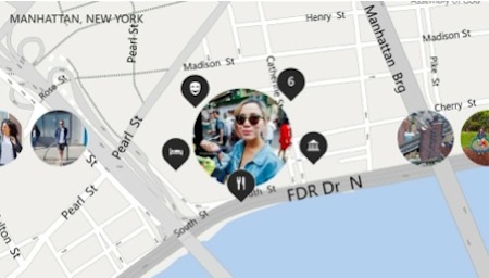 Màn hình Lumia 1520 được mở rộng thêm cột hiển thị thứ 3