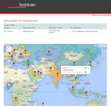 Doanh nghiệp viễn thông nỗ lực tạo ưu thế cạnh tranh - 2 Việt Nam xuất hiện trên bản đồ chuẩn Tier của tổ chức