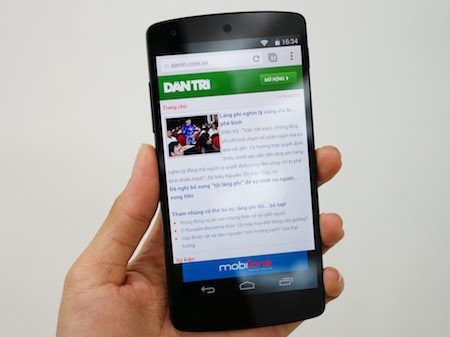 Nexus 5 về Việt Nam sớm với giá 12,5 triệu - 1 Nexus 5 về Việt Nam sớm với giá 12,5 triệu