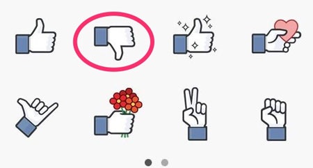 Facebook đã có nút “Dislike” - 1 Nút Dislike đã xuất hiện theo mong muốn của người dùng.