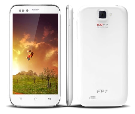 FPT ra mắt smartphone 5 inches lõi tứ giá rẻ - 2 Màn hình 5 inches cho trải nghiệm đã mắt