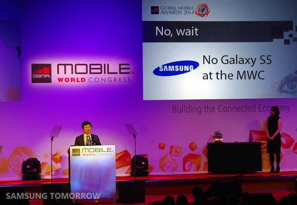 Thông tin mới nhất cho hay Galaxy S5 sẽ không được ra mắt tại MWC 2014.