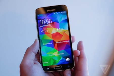 Hình ảnh thực tế của Galaxy S5 có cảm biến vân tay - 7 Khôi Linh