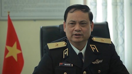 Chuẩn Đô đốc Đinh Gia Thật, Chính ủy Quân chủng Hải quân