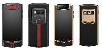 Vertu - Vẻ đẹp nghệ thuật trường tồn của công nghệ - 3 Vertu Ti Ferrari - Vertu Ti Red Gold
