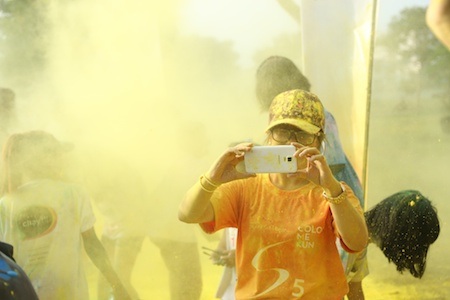 Bộ đôi Galaxy S5 và Gear Fit thử thách cùng khó khăn