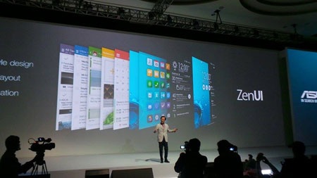 Giao diện ZenUI mới của Asus.