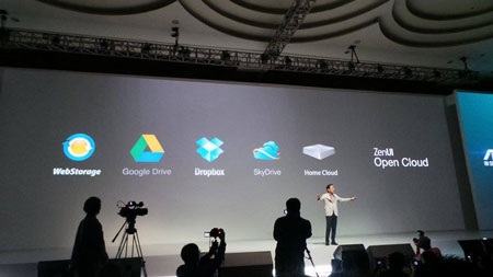 Asus cũng đẩy mạnh các dịch vụ lưu trữ đám mây trên các sản phẩm mới.