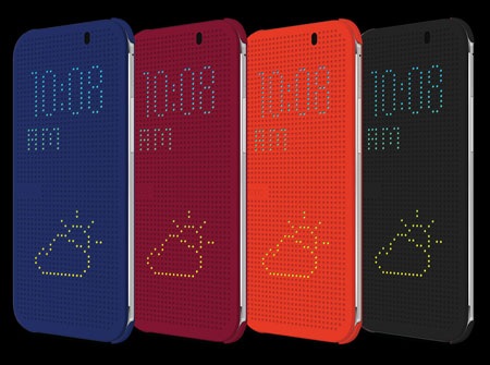 HTC Dot View - cánh tay phải đắc lực của HTC One (M8) - 1 HTC Dot View - phụ kiện “hot” của điện thoại “đỉnh” HTC One (M8)