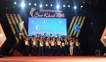 70 sản phẩm CNTT nhận giải Sao Khuê 2014 - 1 70 sản phẩm CNTT được trao giải Sao Khuê 2014.