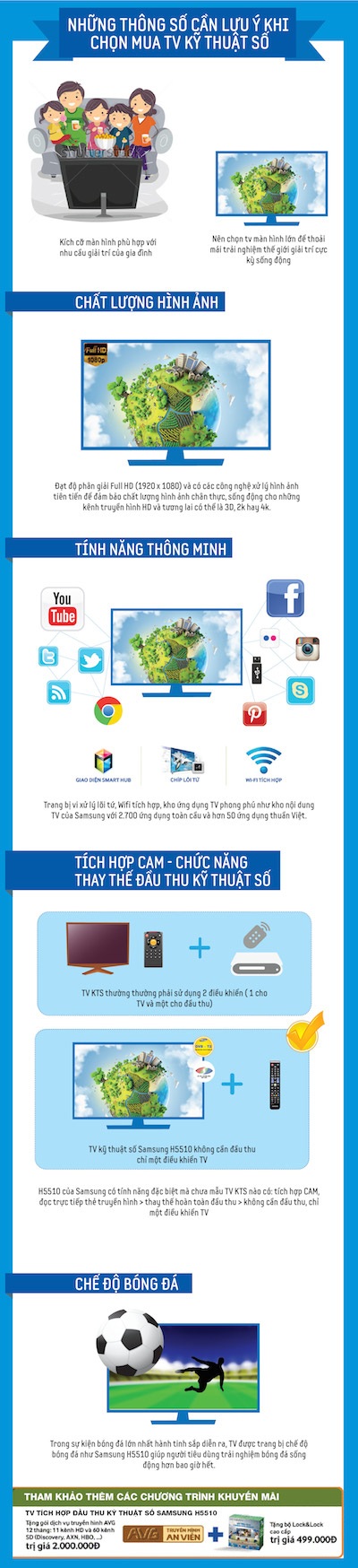 Xem thêm những tính năng nổi bật của TV kỹ thuật số Samsung H5510