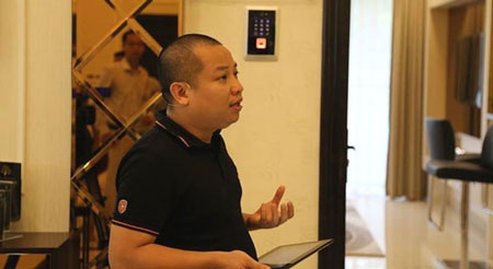 BKAV tuyên bố nhất thế giới về nhà thông minh - 2 Ông Vũ Thanh Thắng, Phó chủ tịch Bkav phụ trách mảng phần cứng và SmartHome