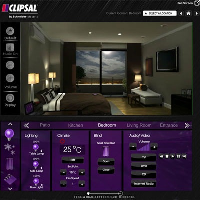 BKAV tuyên bố nhất thế giới về nhà thông minh - 3 Giao diện demo nhà tự động Wiser Automation Control