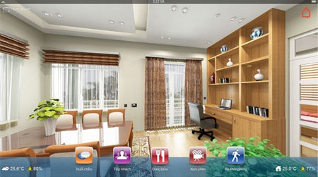 BKAV tuyên bố nhất thế giới về nhà thông minh - 4 Giao diện ứng dụng SmartHome của Bkav