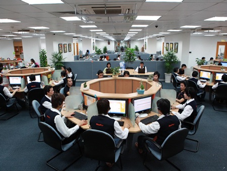 Bkav lọt Top 10 Dịch vụ hoàn hảo do người dùng bình chọn - 2 Đội ngũ nhân viên chăm ųóc khách hàng tại Bkav.