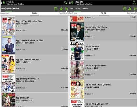 Ứng dụng PingSky với những trang tạp chí nổi tiếng hiện nay