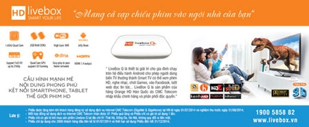Lắp mạng CMC Internet nhận quà cực “khủng” Livebox Q - 2 Lắp mạng CMC Internet nhận quà cực “khủng” Livebox Q