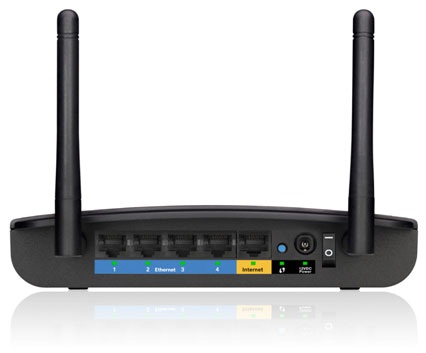Linksys E1700 phù hợp với các hộ gia đình